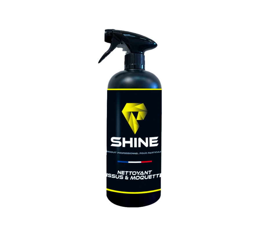 Nettoyant Shine Tissus et Moquettes 450ml – Entretien et Protection Textile