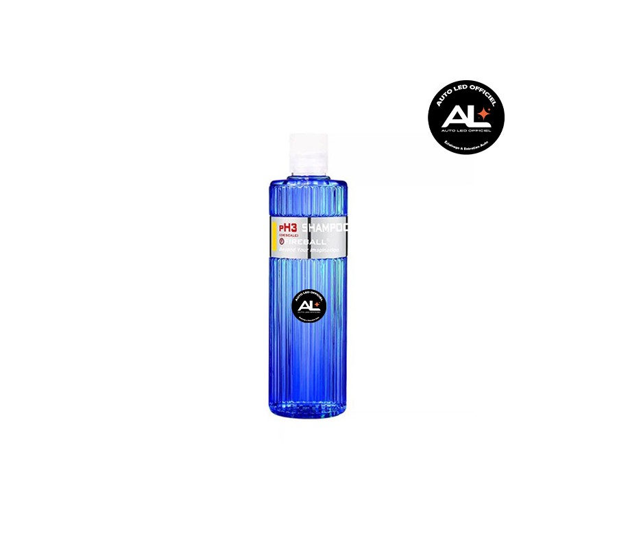 Fireball PH3 Shampoo Descale 500ml – Shampoing Auto Décontaminant Anti-Calcaire