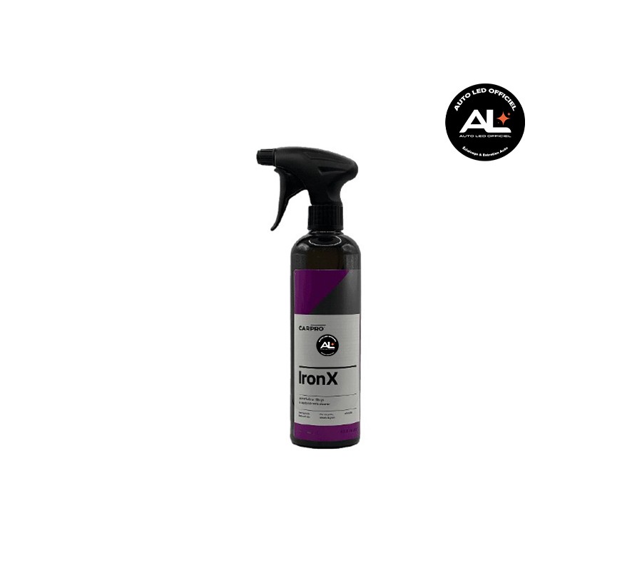 Iron X CarPro 500ml – Décontaminant Ferreux Jantes & Carrosserie Haute Performance