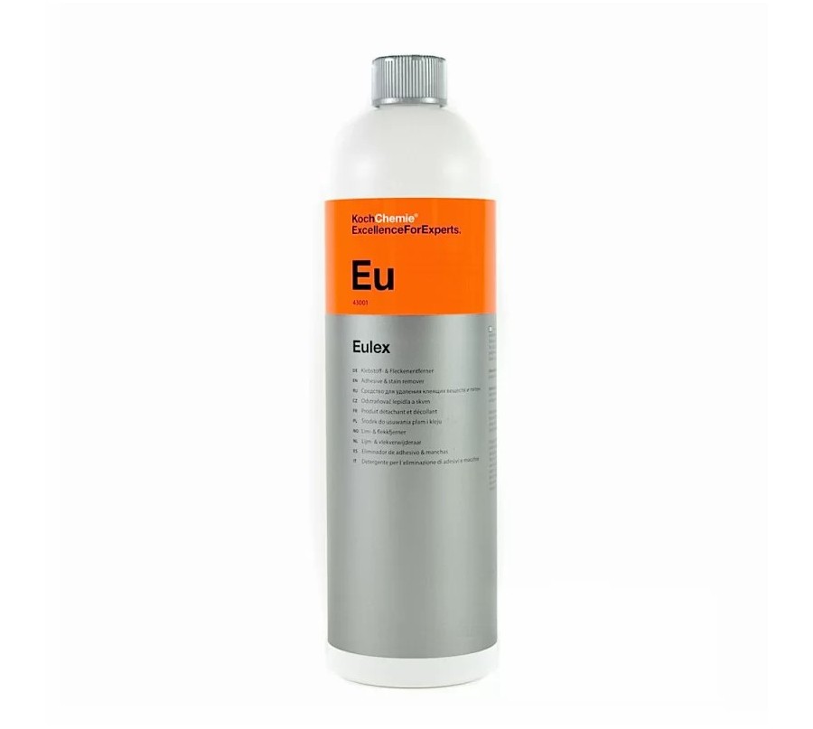 Koch Chemie Eulex Détachant Colle & Goudron 1L – Dissolvant Résidus Adhésifs, Sève et Bitume