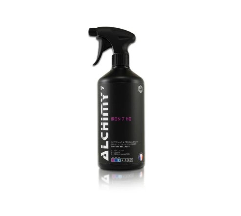 Alchimy7 Iron7 HD 1L – Décontaminant Ferreux & Nettoyant Jantes pH Neutre
