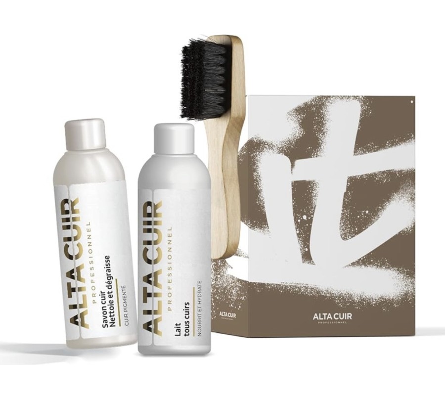 Kit Nettoyage Alta Cuir – Entretien et Nettoyage du Cuir